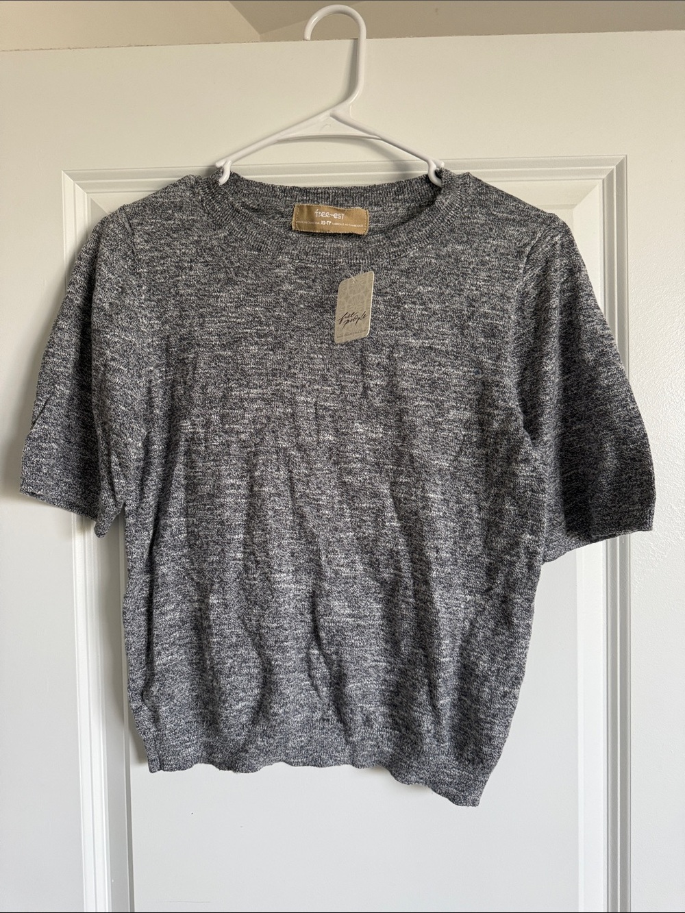 Free people grey top